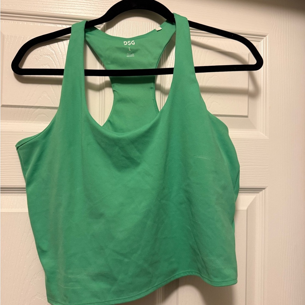 DSG Vibrant Green Athletic Tank